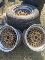 4 x Holden  wheels 14"