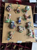 Danbury mint ornaments in box