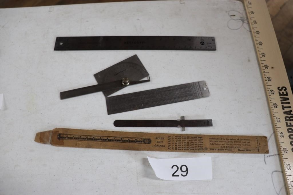 Various Rulers / Gauges