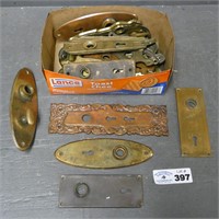 Antique Metal Door Hardware Plates