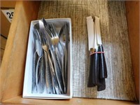 Quikut stainless steak knives (6) - stainless