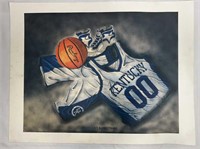 Kentucky Basketball Print