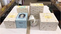 Precious moments figurines 5 boxes in lot