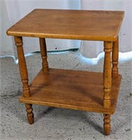 Wooden End Table