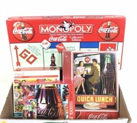 (4pc) Coca Cola Monopoly Game, Puzzles