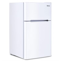 *3.2 Cu Ft. Compact Stainless Steel RefrigeratorWh