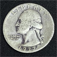 1937 Washington Quarter