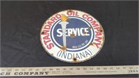 STANDARD OIL COMPANY METAL SIGN