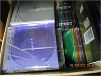 Box Lot of CD Holder Cases