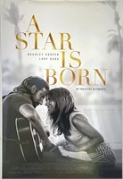 STAR IS BORN Lady GaGa Authentic Movie Poster