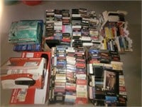 Huge DVD Player, VHS Player & Movie Lot