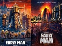 EARLY MAN Advance 2 pack Authentic Posters