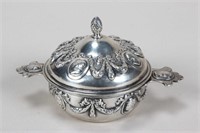 Late 19th Century French Silver Ecuelle