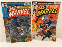 MS Marvel #21 & #22 1978/79 Newsst