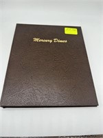 1 Book of Mercury Dimes 1934-1945S
