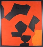 SERGE POLIAKOFF SIGNED  ACRYLIC PAINTING - AFTER