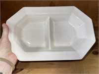 Independence Ironstone Divided Tray / Japan