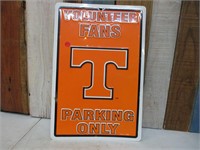 Metal Univ. of Tennessee Vols Sign