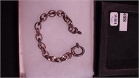 Bracelet marked 925, 7 3/4"