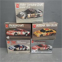 (5) Sealed Nascar Model Kits