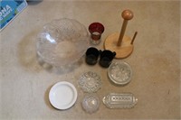 Candy Bowl, Butter Dish, misc dishes, etc.