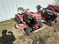 WHEEL HORSE 417-A,  AUTOMATIC RIDING LAWN MOWER