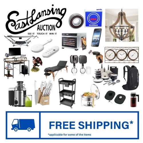 East Lansing Auction - FREE US Shipping May 30th