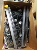 Box of LED lights with LED controller