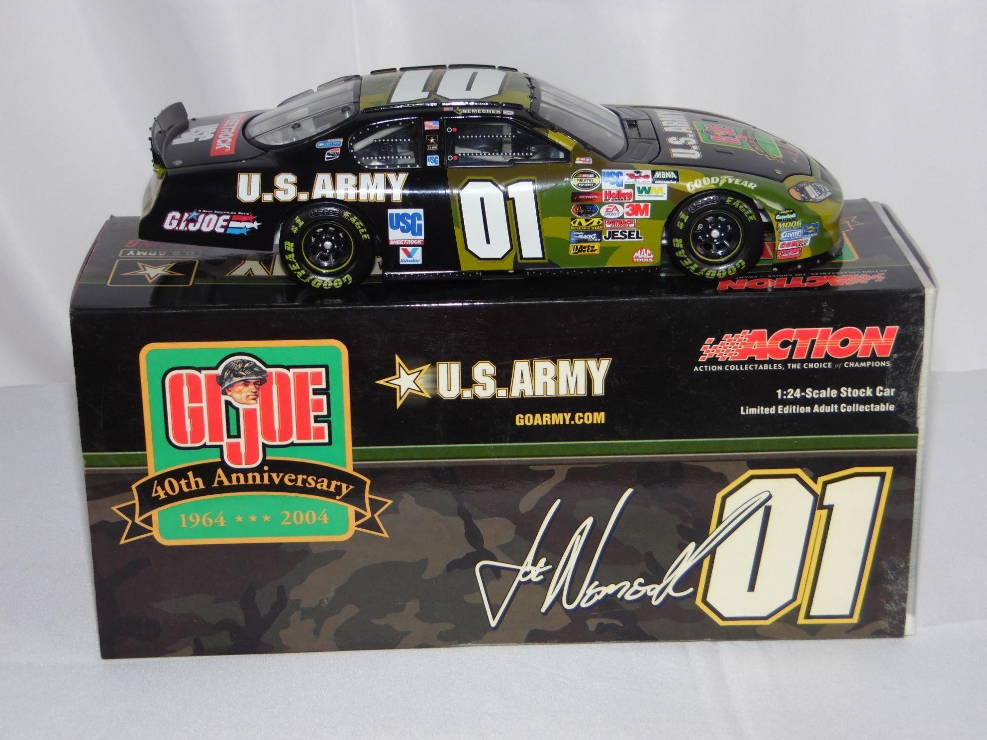 Joe Nemechek 1:24 Diecast Car