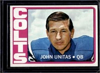 Johnny Unitas 1972 Topps #165   Another vintage