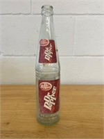 Vintage Dr Pepper Glass Bottle 16 Ounces 1985