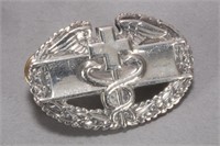American Sterling Silver Caduceus Brooch/Pin,