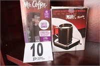 Mr. Coffee Bean Grinder, Coffee Mug Hot Plate
