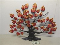 Madison P/U Only Metal 3-D Floral Tree Art -
