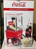 Unused Coca Cola Hot Air Popcorn Maker