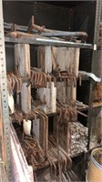 Large lot of Angle Bolts