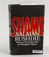 Shame 1983 Hardcover Signed Salman Rushdie