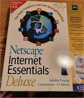 Vintage Netscape Internet Essentials Deluxe