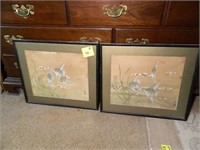 Framed Asian Fish Prints