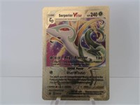 Pokemon Card Rare Gold Serperior Vstar