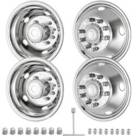 CIRONBOW 19.5" 10 Lug Wheel Simulators Stainless S