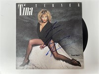 Autograph COA Tina Turner Vinyl