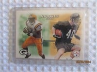 NFL Rookie Card Pairs Fleer 2000 Mealey Goodspeed