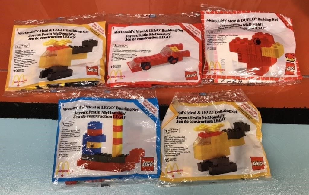 McDonald's Lego polybags