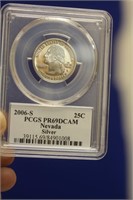 PCGS Graded Silver Quarter