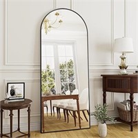 Full Length Mirror Arched Floor Length Mirror, 70"