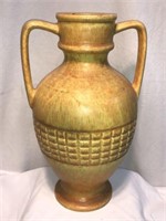 1970’s Haeger USA Yellow Modern Pottery Art Vase