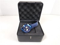 NEW Versace Chronograph Watch w/Case