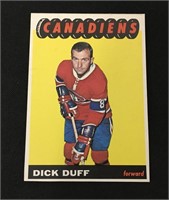 1965 Topps Hockey Card Dick Duff