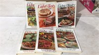 Taste of Home Light & Tasty cookbooks.